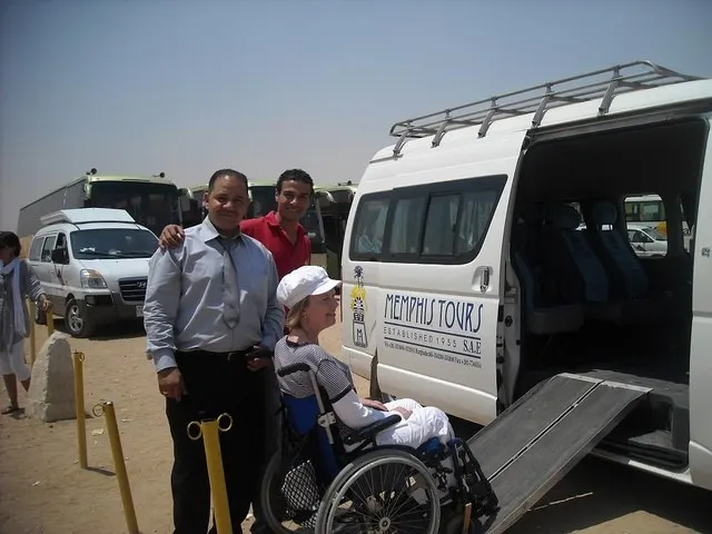 Wheelchair accessible van